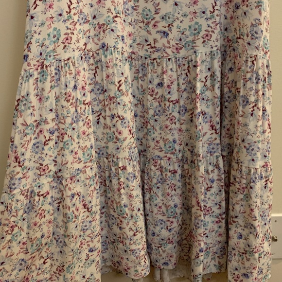 Evernew Alexandra Pintuck Floral Dress Midaxi - Picture 5 of 7